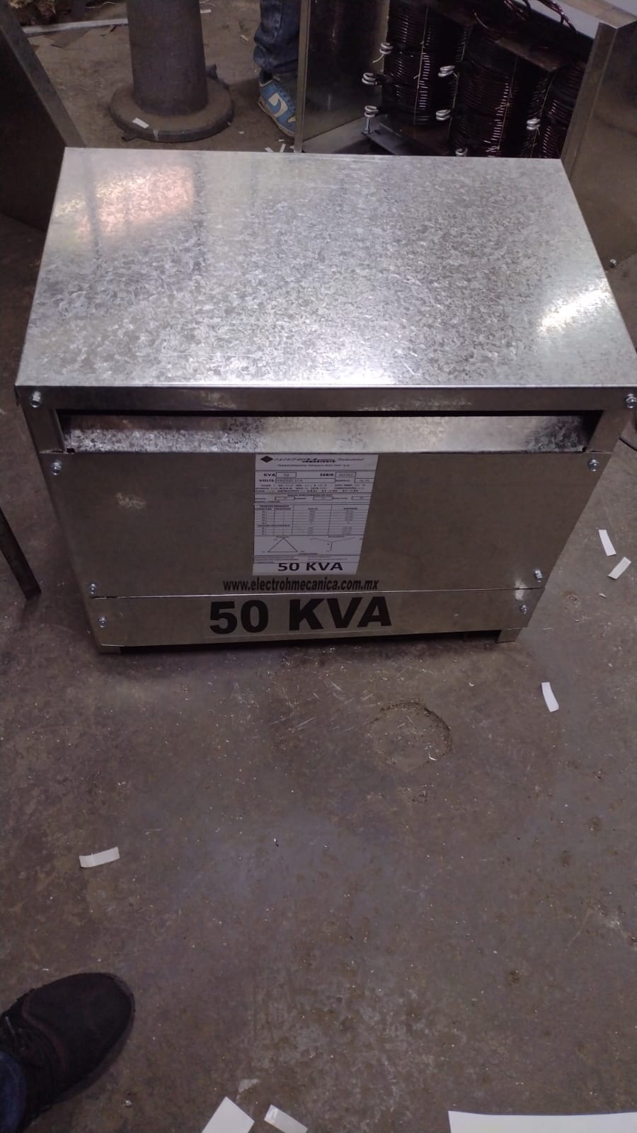 Transformador Trifasico Tipo seco 50 kva , 220/380/400/440/460/480 V