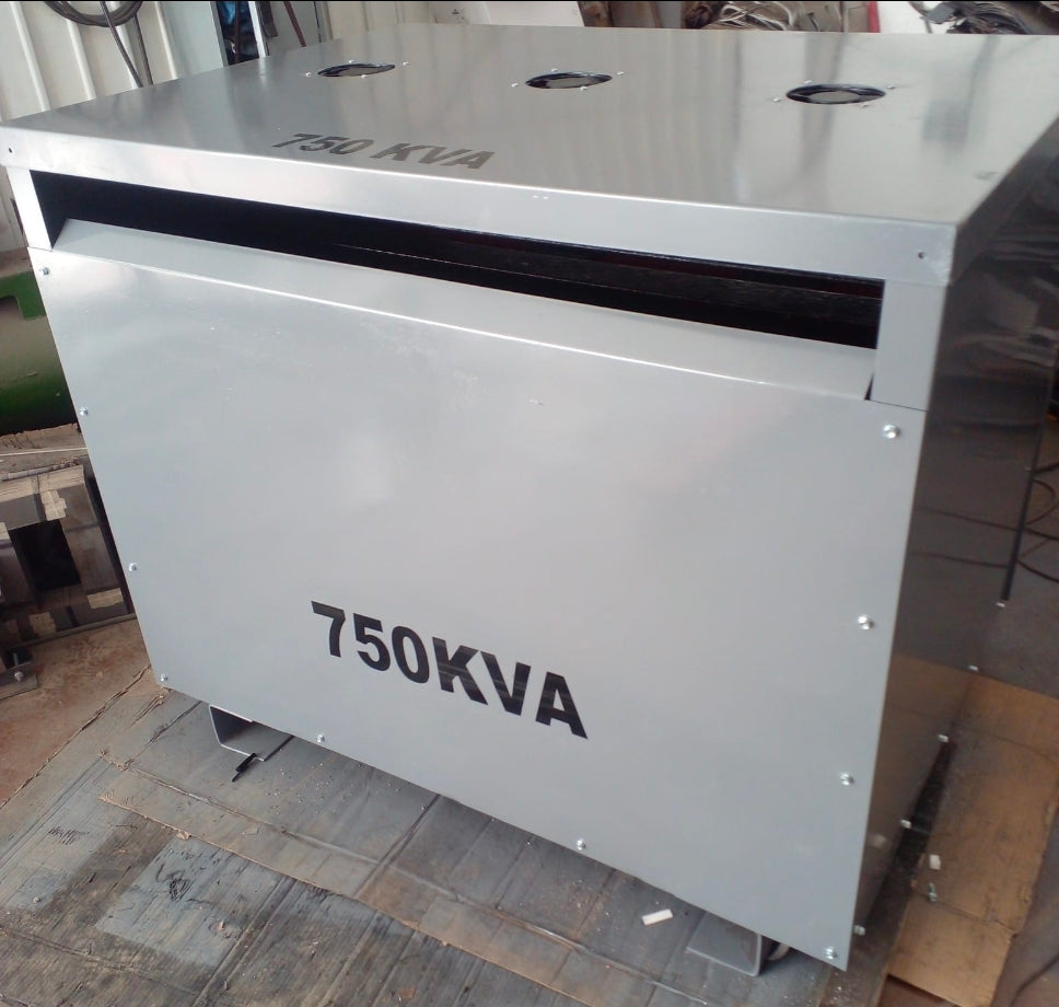 Transformador Trifasico Tipo seco 750 kva , 220/380/400/440/460/480 V
